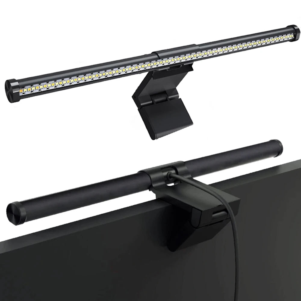 LumoBar™ RGB Monitor Light – 44cm Screen Hanging LED Lamp for Study, Gaming & Atmosphere Lighting