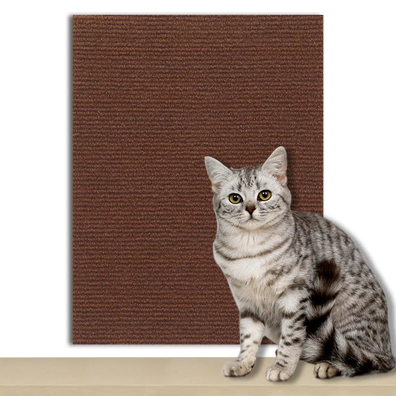 KittyGuard™ 7-Colour Self-Adhesive Cat Scratch Mat – Sofa & Furniture Protector Carpet