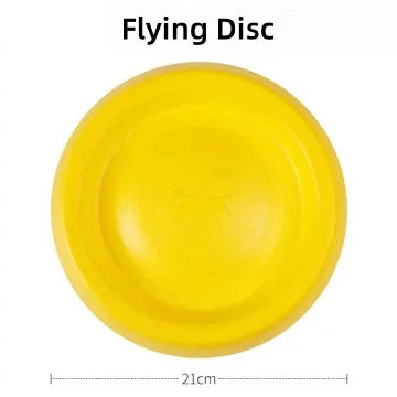 EVA Foam Dog Toy – Floating Ball & Rope Pull Ring for Teething & Training