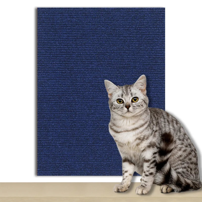KittyGuard™ 7-Colour Self-Adhesive Cat Scratch Mat – Sofa & Furniture Protector Carpet