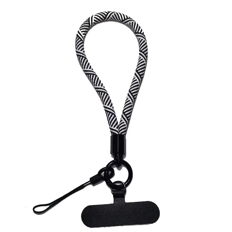 Universal Wrist Lanyard – Short Woven Strap for Phone, Keys & Accessories