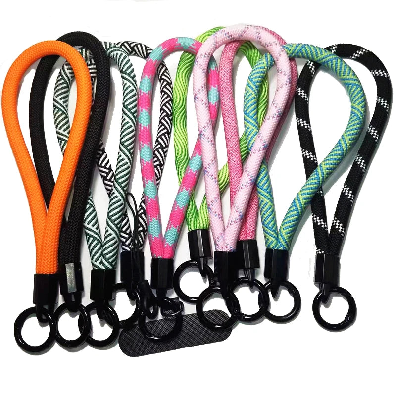 Universal Wrist Lanyard – Short Woven Strap for Phone, Keys & Accessories