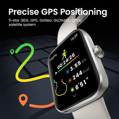 HAYLOU SmartLife™ Watch 4 – GPS Fitness Smartwatch with 1.93'' HD Screen & Phone Call Function