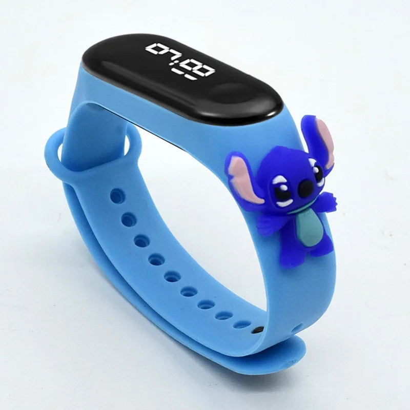 Marvel Cartoon Watch – Digital LED Display, Waterproof, Perfect Gift for Kids & Young Superhero Fans