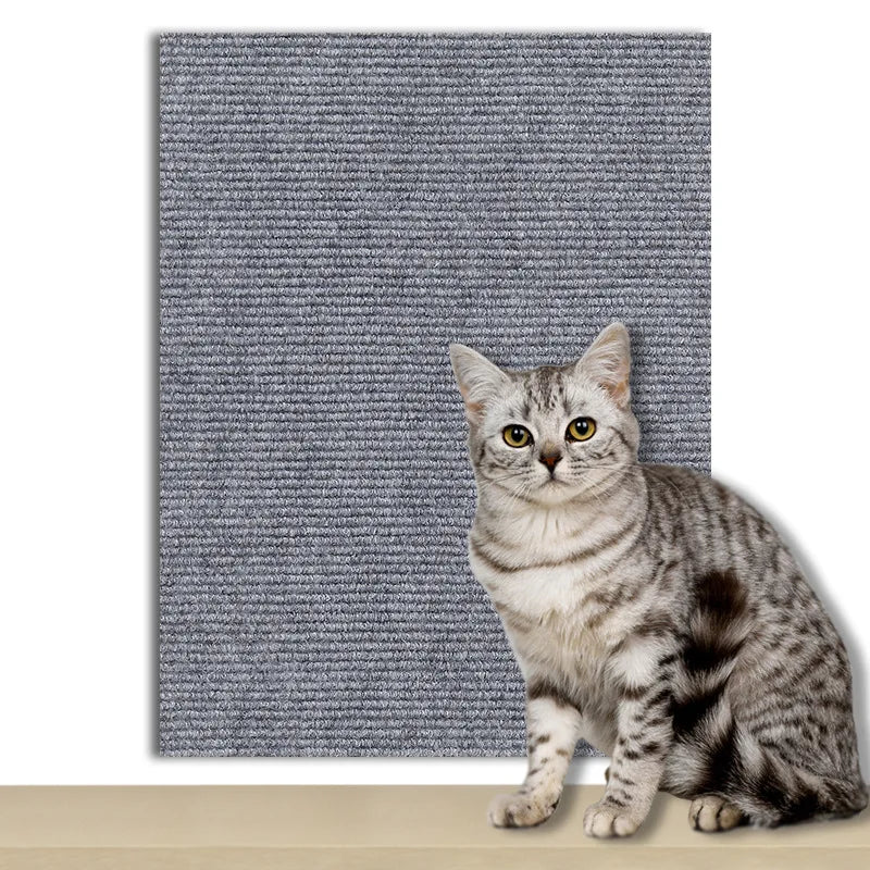 KittyGuard™ 7-Colour Self-Adhesive Cat Scratch Mat – Sofa & Furniture Protector Carpet
