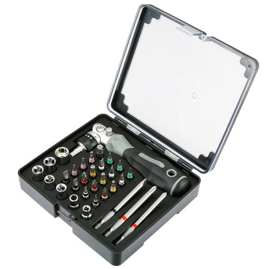 VersaDrive™ Multidirectional Ratchet Screwdriver Kit – Magnetic Hex Tools for Rapid Repairs