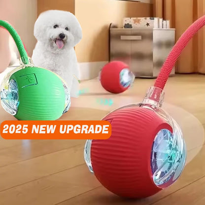 Automatic Rolling Dog Ball – Smart Rechargeable Puppy Toy for Interactive Play