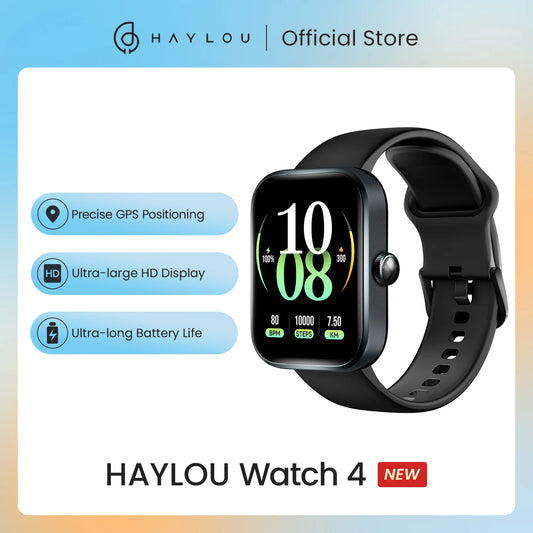 HAYLOU SmartLife™ Watch 4 – GPS Fitness Smartwatch with 1.93'' HD Screen & Phone Call Function