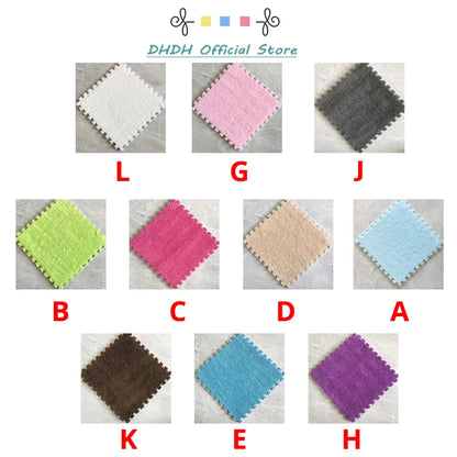 EVA Foam Baby Playmat – Soft Puzzle Mat for Children's Room & Nursery (30x30x1cm)