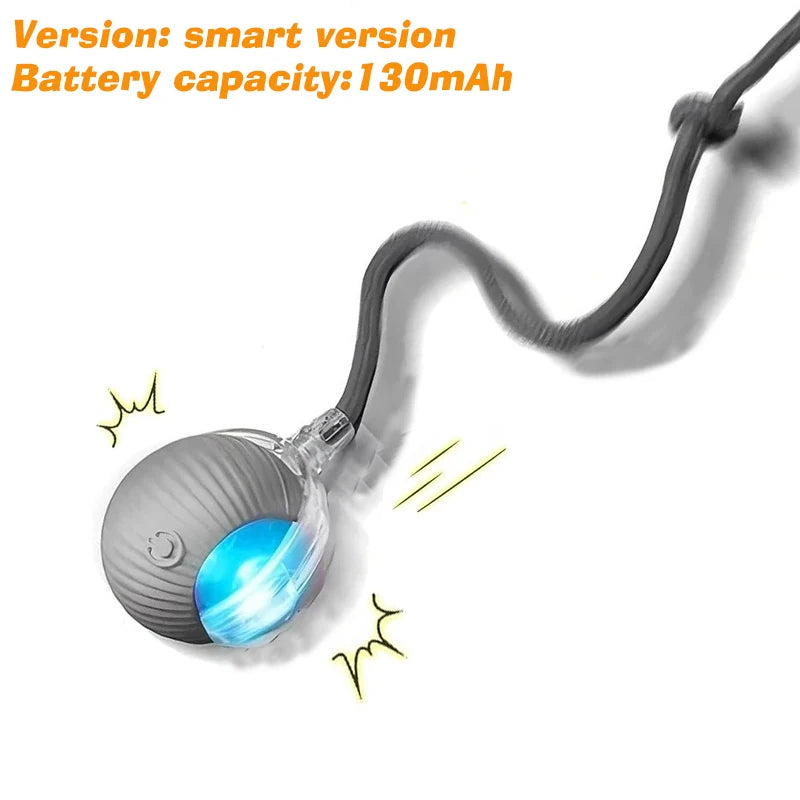 Automatic Rolling Dog Ball – Smart Rechargeable Puppy Toy for Interactive Play