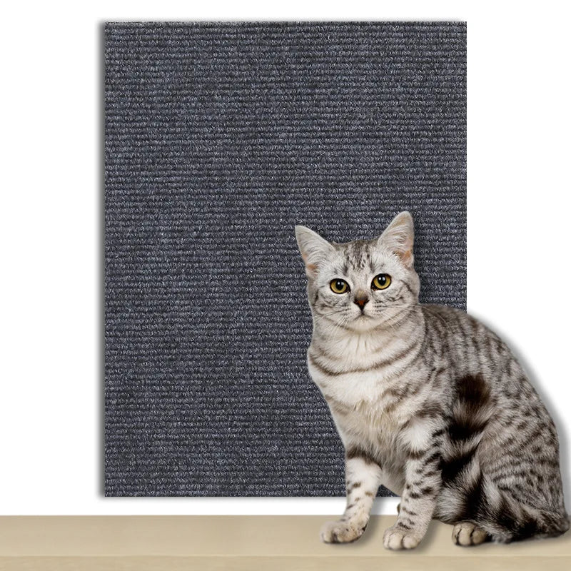 KittyGuard™ 7-Colour Self-Adhesive Cat Scratch Mat – Sofa & Furniture Protector Carpet