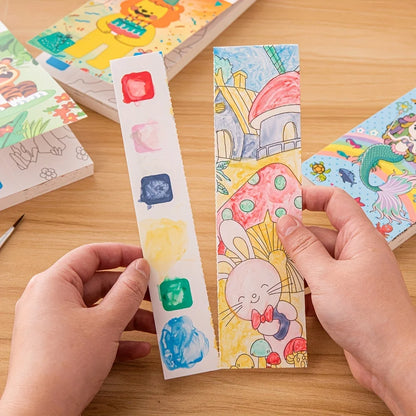 HappyBrush™ Children's Painting & Colouring Book – Watercolour Graffiti Art Toy for Creative Gifts