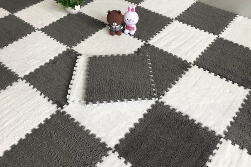 EVA Foam Baby Playmat – Soft Puzzle Mat for Children's Room & Nursery (30x30x1cm)