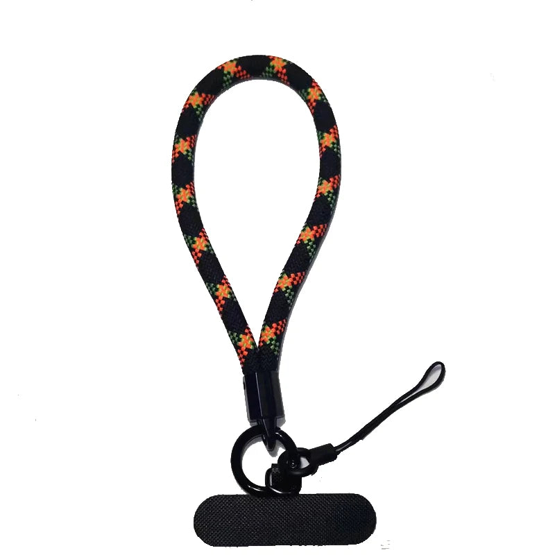 Universal Wrist Lanyard – Short Woven Strap for Phone, Keys & Accessories