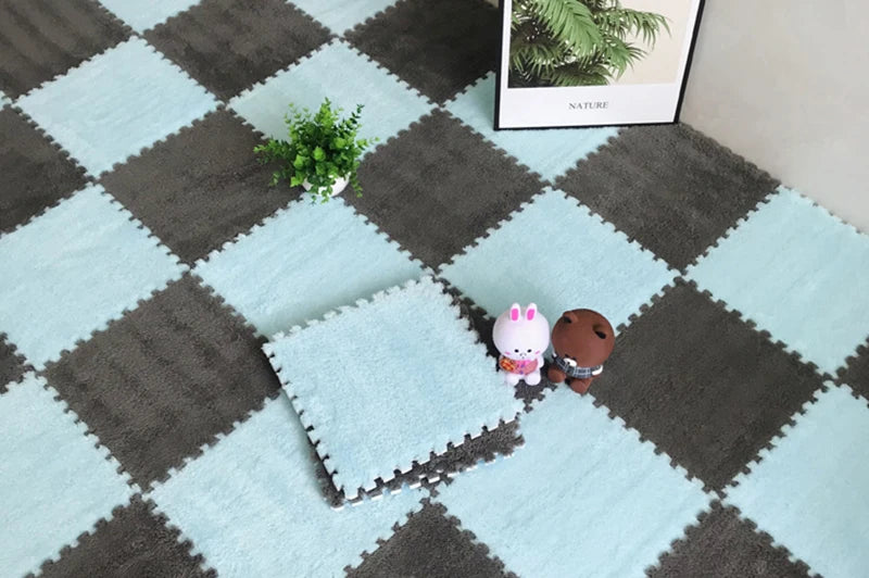 EVA Foam Baby Playmat – Soft Puzzle Mat for Children's Room & Nursery (30x30x1cm)