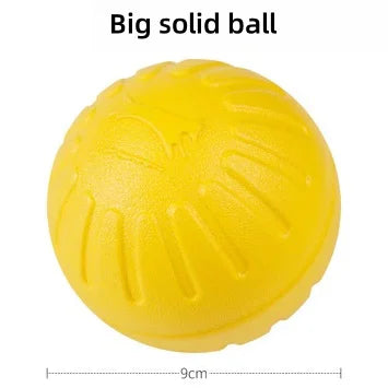 EVA Foam Dog Toy – Floating Ball & Rope Pull Ring for Teething & Training
