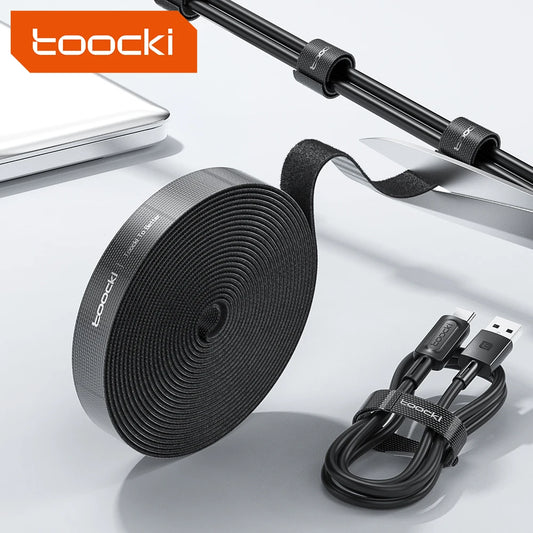 Universal Cable Organizer & Cord Ties – For USB Cables, Earphones, Mouse & Phone Accessories