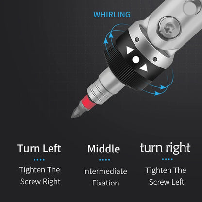 VersaDrive™ Multidirectional Ratchet Screwdriver Kit – Magnetic Hex Tools for Rapid Repairs