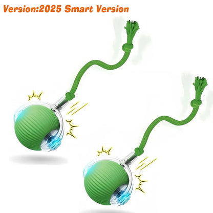 Automatic Rolling Dog Ball – Smart Rechargeable Puppy Toy for Interactive Play