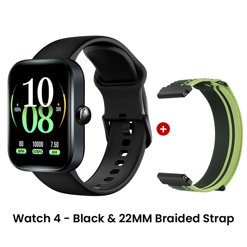 HAYLOU SmartLife™ Watch 4 – GPS Fitness Smartwatch with 1.93'' HD Screen & Phone Call Function