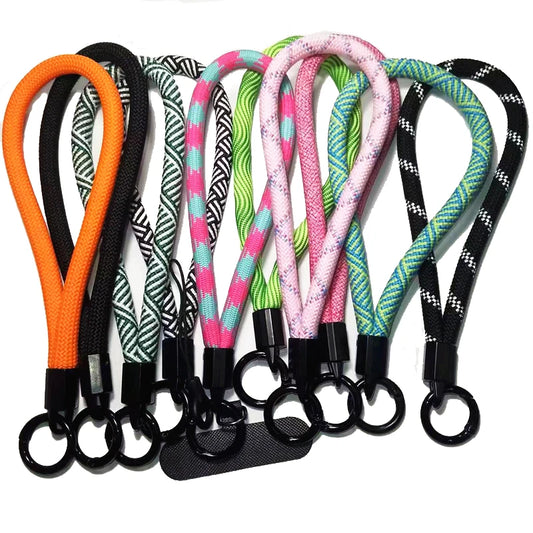 Universal Wrist Lanyard – Short Woven Strap for Phone, Keys & Accessories