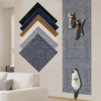 KittyGuard™ 7-Colour Self-Adhesive Cat Scratch Mat – Sofa & Furniture Protector Carpet