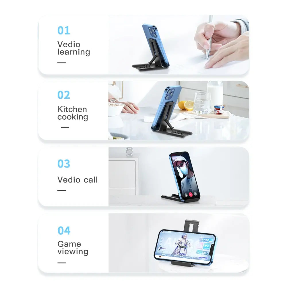 Portable Desk Stand – Adjustable Phone & Tablet Holder